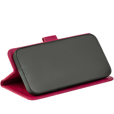 Чохол-книжка Crazy Horse Clasic для Poco X7 Pro Magenta (Front)