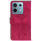 Чохол-книжка Crazy Horse Clasic для Xiaomi Redmi Note 13 5G Magenta (Front)