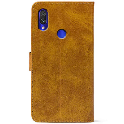 Чохол-книжка Crazy Horse Clasic для Xiaomi Redmi Note 7 Camel (Front)