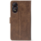 Чохол-книжка Crazy Horse Clasic для ZTE Blade A34 Brown (Front)