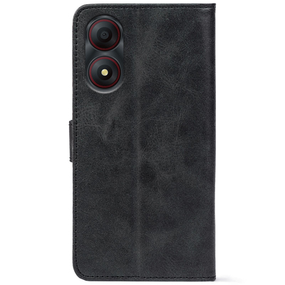 Чохол-книжка Crazy Horse Clasic для ZTE Blade A34 Grafit (Front)