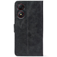 Чохол-книжка Crazy Horse Clasic для ZTE Blade A34 Grafit (Front)