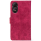 Чохол-книжка Crazy Horse Clasic для ZTE Blade A34 Magenta (Front)