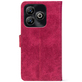 Чохол-книжка Crazy Horse Clasic для ZTE Blade A75 4G Magenta (Front)