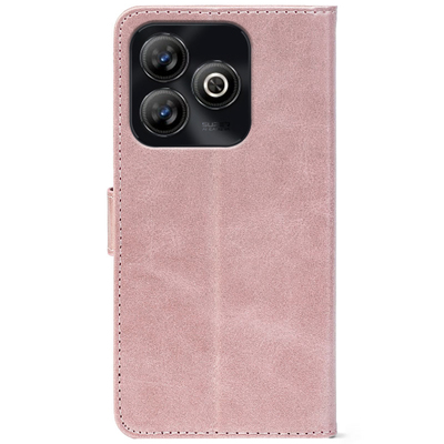 Чохол-книжка Crazy Horse Clasic для ZTE Blade A75 4G Rose Gold (Front)