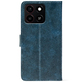 Чохол-книжка Crazy Horse Clasic для ZTE Blade A55 Dark Blue (Front)