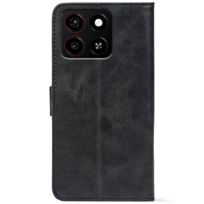 Чохол-книжка Crazy Horse Clasic для ZTE Blade A55 Grafit (Front)