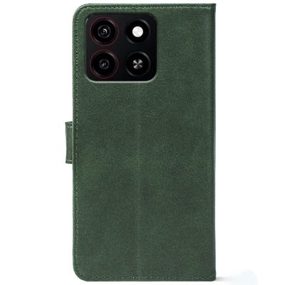 Чохол-книжка Crazy Horse Clasic для ZTE Blade A35 Dark Green (Front)