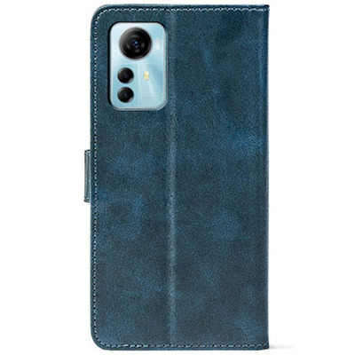 Чохол-книжка Crazy Horse Clasic для ZTE Blade A72s Dark Blue (Front)