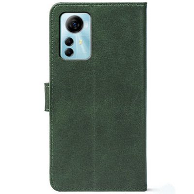 Чохол-книжка Crazy Horse Clasic для ZTE Blade A72s Dark Green (Front)