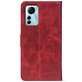 Чохол-книжка Crazy Horse Clasic для ZTE Blade A72s Red Wine (Front)