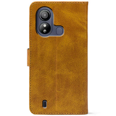 Чохол-книжка Crazy Horse Clasic для ZTE Blade L220 Camel (Front)