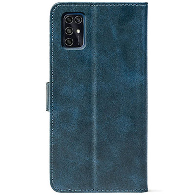 Чохол-книжка Crazy Horse Clasic для ZTE Blade V2020 Smart Dark Blue (Front)