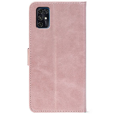 Чохол-книжка Crazy Horse Clasic для ZTE Blade V2020 Smart Rose Gold (Front)