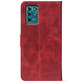 Чохол-книжка Crazy Horse Clasic для ZTE Blade V30 Vita Red Wine (Front)