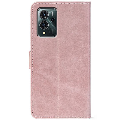 Чохол-книжка Crazy Horse Clasic для ZTE Blade V40 Pro Rose Gold (Front)