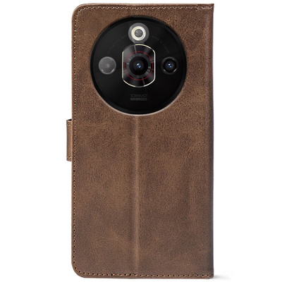 Чохол-книжка Crazy Horse Clasic для Nubia Focus Pro Brown (Front)