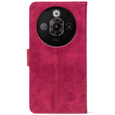 Чохол-книжка Crazy Horse Clasic для Nubia Focus Pro Magenta (Front)