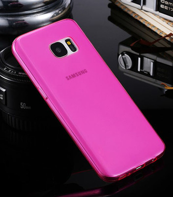 Чехол Ultra Clear Soft Case Samsung G935 Galaxy S7 Edge Розовый