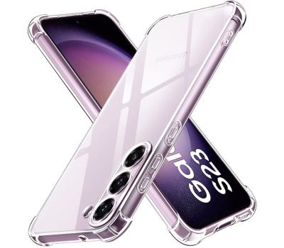 Протиударний силіконовий чохол Anti Shock для Samsung Galaxy A14 5G (A146) Прозорий