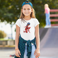 Детская футболка для девочки Ladybug