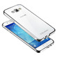 Чехол накладка Frame Case Samsung J120H Galaxy J1 2016 Прозрачный с серым