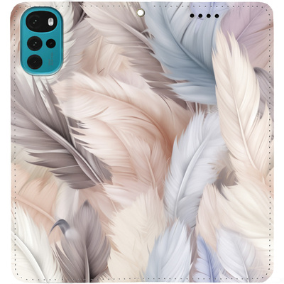 Чохол-книжка BoxFace для Motorola G22 Angel Fluff