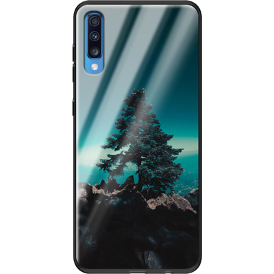 Защитный чехол BoxFace Glossy Panel Samsung Galaxy A70 Pine