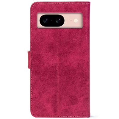 Чохол-книжка Crazy Horse Clasic для Google Pixel 8 Magenta (Front)