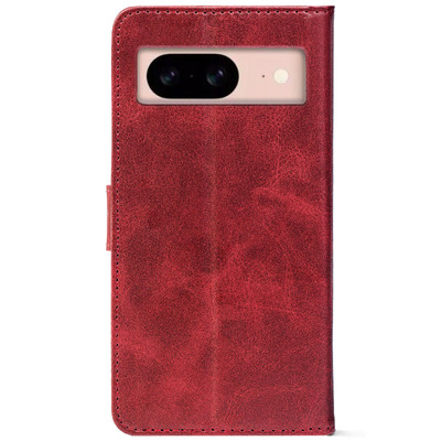 Чохол-книжка Crazy Horse Clasic для Google Pixel 8 Red Wine (Front)