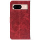 Чохол-книжка Crazy Horse Clasic для Google Pixel 8 Red Wine (Front)