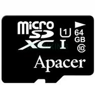 Карта памяти microSDXC 64Gb Apacer (UHS-1)