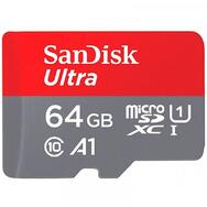Карта памяти microSDXC 64Gb SanDisk Ultra UHS-1 (100Mb/s)