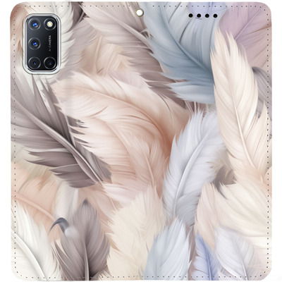 Чохол-книжка BoxFace для OPPO A52 Angel Fluff