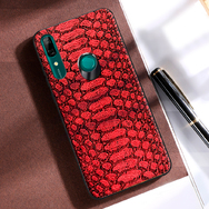 Кожаный чехол Boxface Huawei P Smart Z Reptile Red