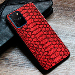 Кожаный чехол Boxface Samsung G770 Galaxy S10 Lite Reptile Red
