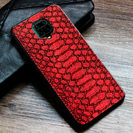 Кожаный чехол Boxface Xiaomi Redmi Note 9 Pro /9 Pro Max Reptile Red