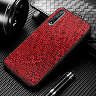 Кожаный чехол Boxface Huawei P Smart S Snake Red