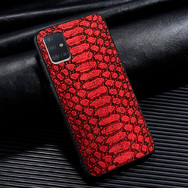Кожаный чехол Boxface Samsung Galaxy A51 (A515) Reptile Red