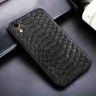 Кожаный чехол Boxface Apple iPhone XR Reptile Black