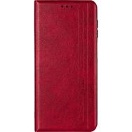 Чехол книжка Leather Gelius New для Xiaomi Redmi Note 9 Красный