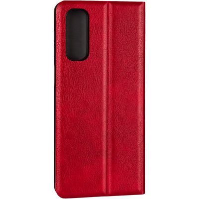 Чехол книжка Leather Gelius New для Huawei P Smart 2021 Красный