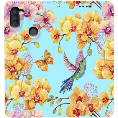 Чохол-книжка BoxFace для Samsung M115 Galaxy M11 Colibri in Orchids