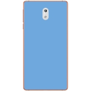 Чехол-накладка для Nokia 3 Голубой