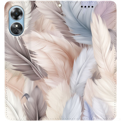 Чохол-книжка BoxFace для Oppo A17 Angel Fluff