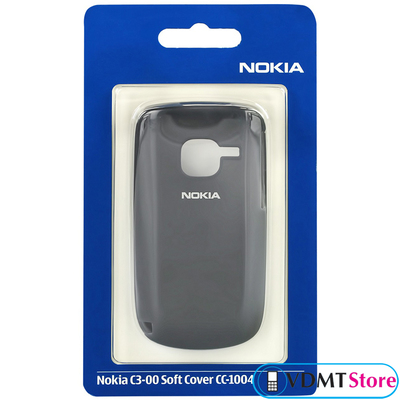 Силиконовый чехол Nokia CC-1040 для C3-00 Серый