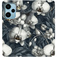 Чохол-книжка BoxFace для Xiaomi Poco F5 Білі орхідеї