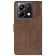 Чохол-книжка Crazy Horse Clasic для Xiaomi Poco X6 5G Brown (Front)