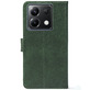 Чохол-книжка Crazy Horse Clasic для Xiaomi Poco X6 5G Dark Green (Front)