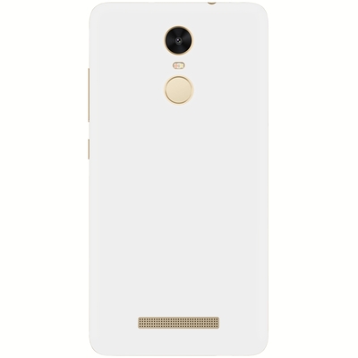 Силиконовый чехол Xiaomi Redmi Note 3 / Note 3 Pro Белый